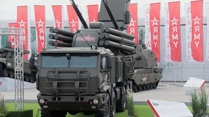 منظومة الدفاع الجوي الصاروخية المدفعية الروسية 
