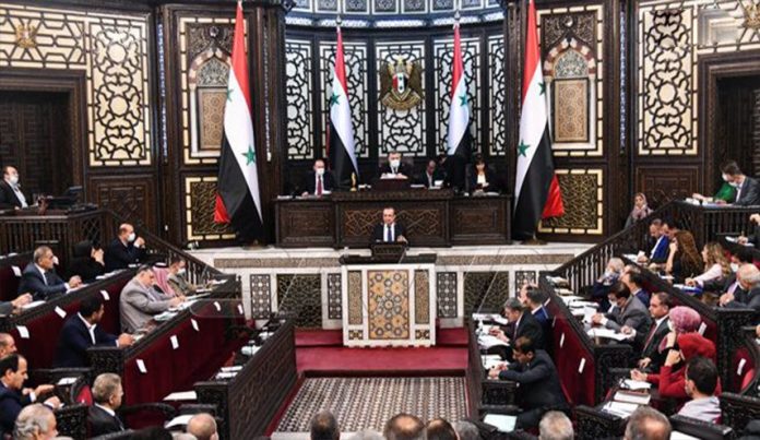 رسالة من مجلس الشعب السوري إلى الأسد